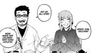 Issei and Iyo as seen in Blue Lock chapter 304 (Image credit: Kodansha)